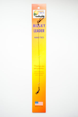 90LB Test Sevenstrand Solid Camo Wire Leaders - 9", 12" and 36"