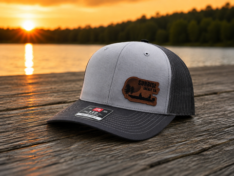 Leather Patch Hats