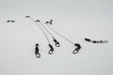 Sunrise Tackle Shop Musky and Northern Leader Single Strand Camo wire fishing  leader available in 9" and 12"