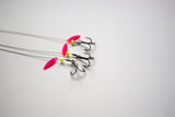 Walleye Wire Tip Up Rigs - Ice Fishing - 30LB - 3 Pak - Sunrise Tackle Shop Exclusive